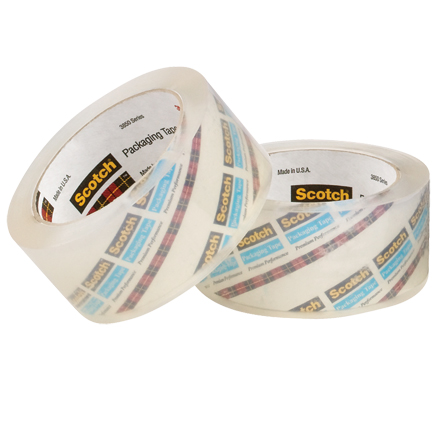 2" x 55 yds. Crystal Clear Scotch<span class='rtm'>®</span> Heavy-Duty Shipping Packaging Tape 3850