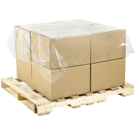 60 x 72" - 1.5 Mil Clear Top Sheeting/Central Folded